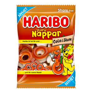 Haribo Stora Nappar Cola