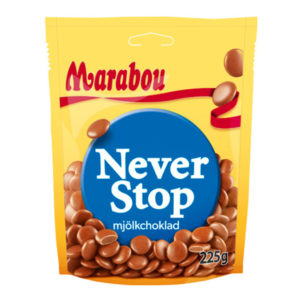 Marabou Never Stop - 225 gram