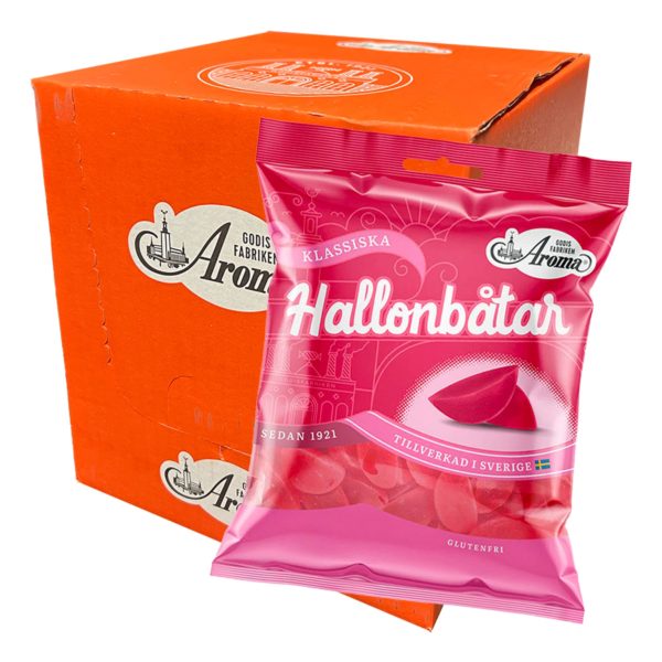 Aroma Hallonbåtar Storpack - 20-pack