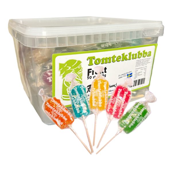 Tomteklubba Frukt Storpack - 50-pack